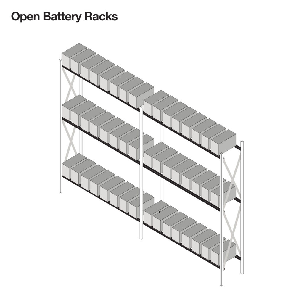 Open Battery Racks